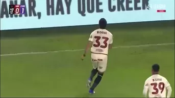 GOLAZO de César Inga para el empate Universitario 1-1 Comerciantes Unidos