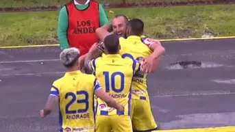 El golazo de Hernán Barcos en empate de FC Cajamarca vs Garcilaso