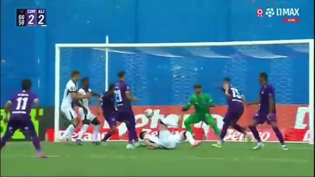 Eryc Castillo marcó el 2-2 de Alianza Lima ante Comerciantes Unidos en Cutervo. (Video: L1MAX)