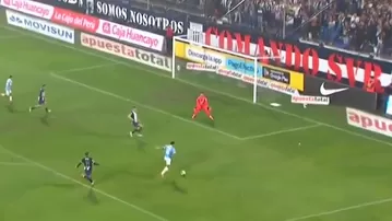 Gonzáles y el gol que falló para el 1-0 de Cristal vs Alianza