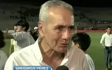 Gregorio Pérez tras victoria de Universitario ante Huracán: "Vamos por buen camino" - Noticias de huracan