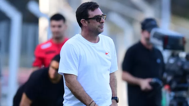 El técnico de Alianza Lima hizo una valoración de lo que han sido los dos partidos en Uruguay.