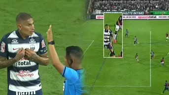 Guerrero anotó 2-1 de Alianza Lima vs Melgar pero el VAR lo anuló