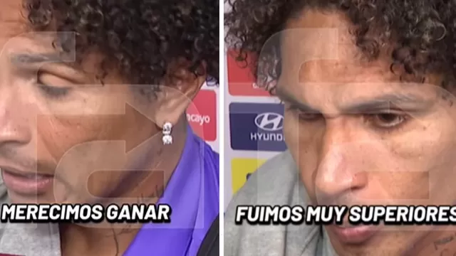 Paolo Guerrero quedó incómodo tras empate de Alianza Lima ante la 'U' / AD / FA