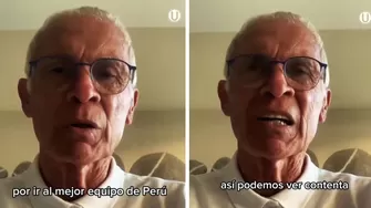 Héctor Cúper sorprendió a todos los hinchas de Universitario tras lanzar un contundente mensaje / Fuente: X de Universitario