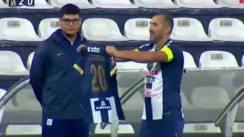 Barcos puso el 2-0 de Alianza Lima y se lo dedicó a Lavandeira