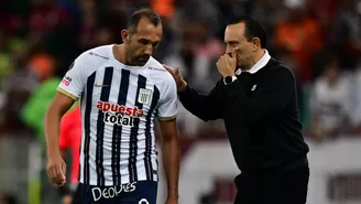 Hernán Barcos defendió el trabajo que realiza el técnico de Alianza Lima / Foto: AFP / Video: América Deportes