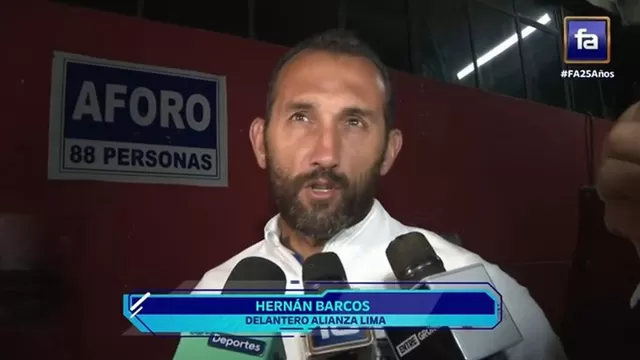 Hernán Barcos tras derrota de Alianza Lima: &quot;Nos planteamos muy atrás&quot;