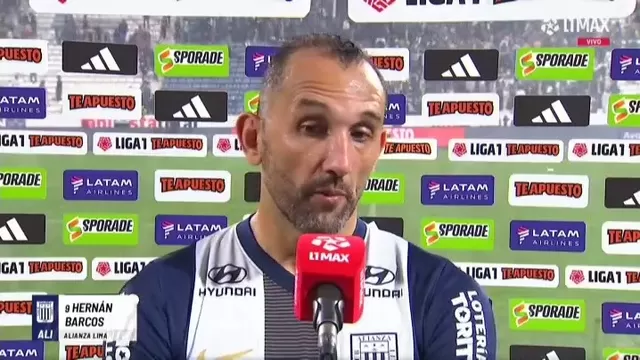 Hernán Barcos explicó por qué Alianza Lima no pudo superar a Sporting Cristal en Matute / L1 MAX