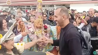 Hernán Barcos fue recibido por todo lo alto en el FC Cajamarca