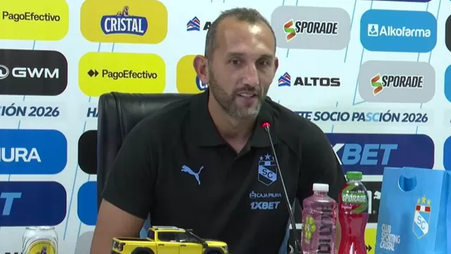 Sporting Cristal presentó a Hernán Barcos y le mandó un mensaje al hincha fiel de Alianza Lima. | YouTube: Cristal TV