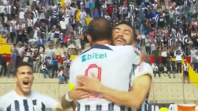 Hernán Barcos anotó el primer gol de Alianza Lima en el Torneo Clausura / Captura / L1 MAX