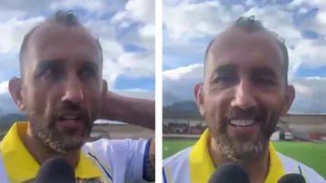 Hernán Barcos se pronunció tras triunfo de FC Cajamarca sobre ADT