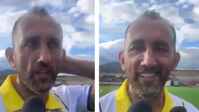 Hernan Barcos se pronunció luego del triunfo de Cajamarca FC ante ADT en amistoso / X