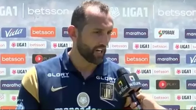 Hernán Barcos sufre interrupción cuando declaraba: Alianza no necesita ayuda