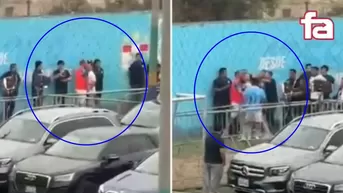 Hernán Barcos y Pablo Guede protagonizaron fuerte pelea en camino a los vestuarios