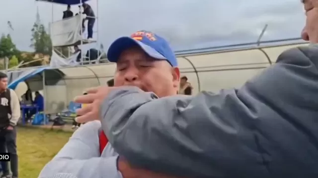 Hincha de Atlético Chalaco le dio duro manotazo a DT por derrota en Copa Perú / Captura / Canal N