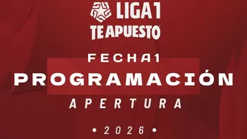 ¡Horarios confirmados! Programación fecha 1 Torneo Apertura 2026