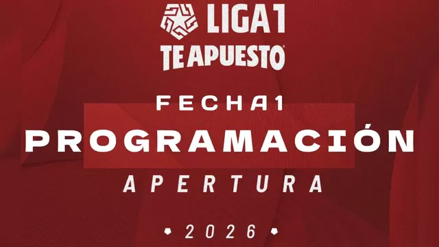 Programación de fecha 1 Torneo Apertura 2026 que va del viernes 30 de enero y hasta el lunes 2 de febrero. | AD