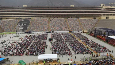 El estadio Monumental es la sede de Universitario. Foto: Cortes&amp;iacute;a @mmmperu