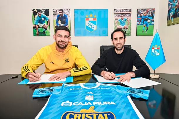 Da Silva se queda en el Sporting Cristal. | Fuente: @ClubSCristal