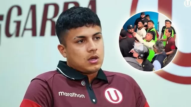 Jairo Concha dio la cara y mostró su molestia tras ser castigado dos jornadas por la Comisión Disciplinaria / Universitario