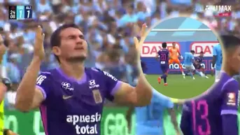 Jairo Vélez anotó el empate Cristal 1-1 Alianza al minuto que González se perdió el segundo