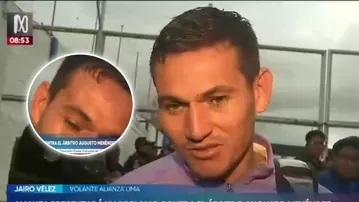 Jairo Vélez mostró cómo quedó su rostro tras recibir codazo en el Alianza Lima vs Comerciantes