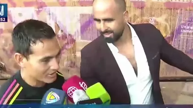 Jairo Vélez demostró su alegría y espera debutar con la selección peruana en los amistosos internacionales / Canal N