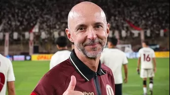 El técnico de Universitario habló del presente de su equipo, los refuerzos y el duelo ante Cristal. | N