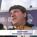 Jean Ferrari tras empate de Universitario: &quot;Fastidia el cómo&quot;