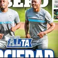 Jefferson Farfán acaparó portadas tras su primera práctica con Alianza Lima