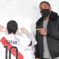 Jefferson Farfán cumplió el sueño de un niño con cáncer que quería conocerlo