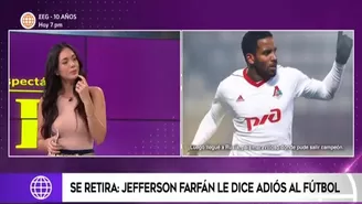 Jefferson Farfán oficializó su retiro del fútbol a los 38 años. | Video: América Televisión