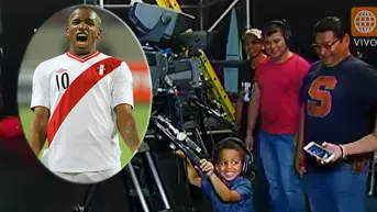 Hijos de Jefferson Farfán se divirtieron en su visita a 'Esto es Guerra'