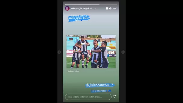 Este fue el mensaje de Jefferson Farfán | Foto: Instagram.