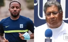 Jefferson Farfán volvió a Alianza Lima sin pasar exámenes médicos, indicó Hugo Blácido - Noticias de luis-miguel-galarza