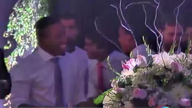 Jefferson Farfán y André Carrillo bailaron en la boda de Yaco y Natalie