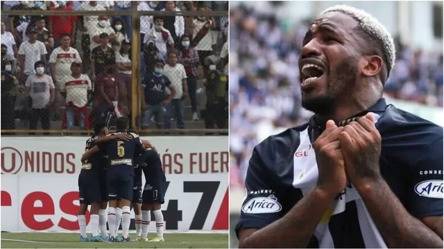 Jefferson Farfán y su festejo por la goleada de Alianza Lima a Universitario