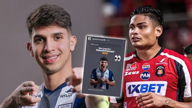 Jeriel De Santis reaccionó al fichaje de Alessandro Burlamaqui a Alianza Lima / AD