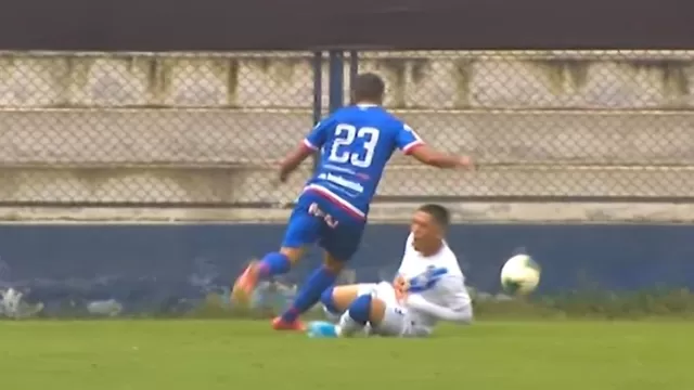 Mira aquí la acción que protagonizó Jesús Barcos. | Video: Gol Perú