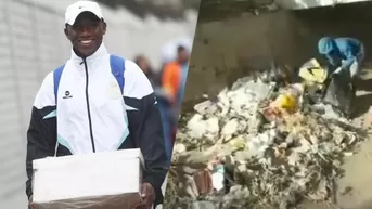 Jhoel Herrera se unió al #BasuraChallenge y limpió las calles de Chiclayo