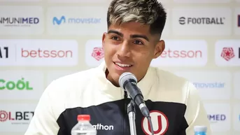 Jordan Guivin: "Le cumplí una promesa a mi abuelo, que está en el cielo y era hincha de la 'U'"