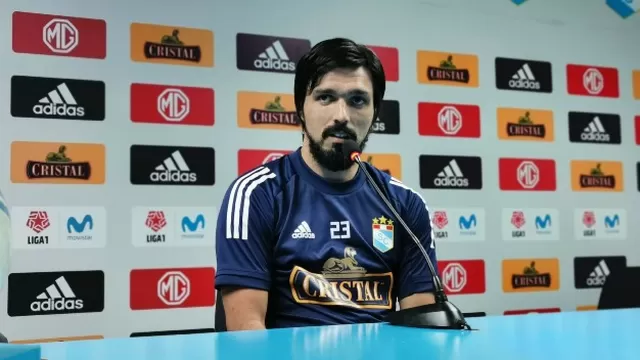 Cazulo se refirió a diversos temas en conferencia de prensa | Foto: Sporting Cristal