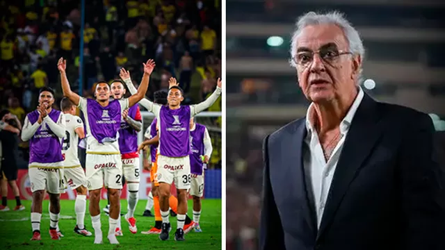 Jorge Fossati destacó el triunfo de Universitario en Copa Libertadores / Foto: Composición AD