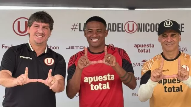 José Carabalí fue presentado como refuerzo de Universitario y aseguró que buscará el tricampeonato. | Video: AD