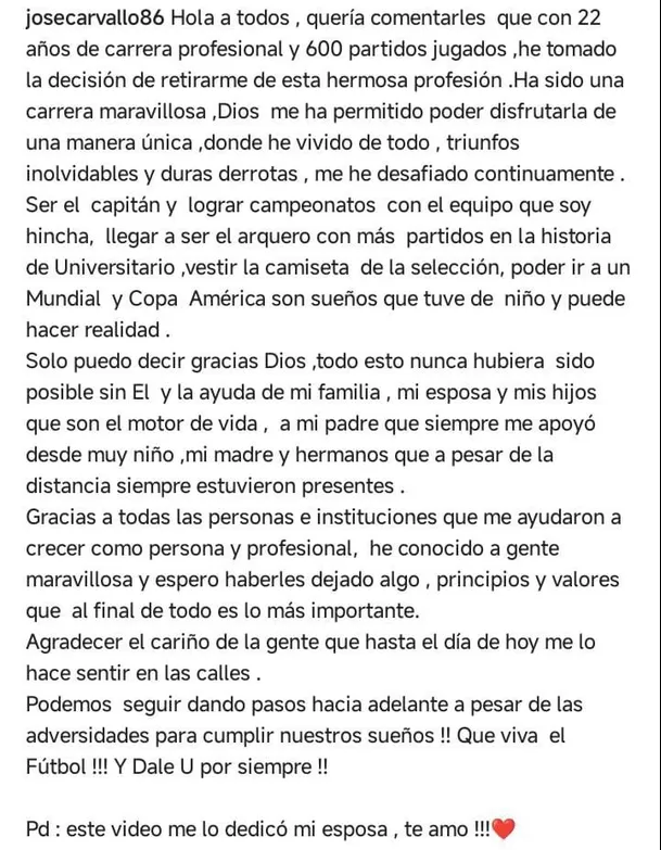 Captura de Instagram