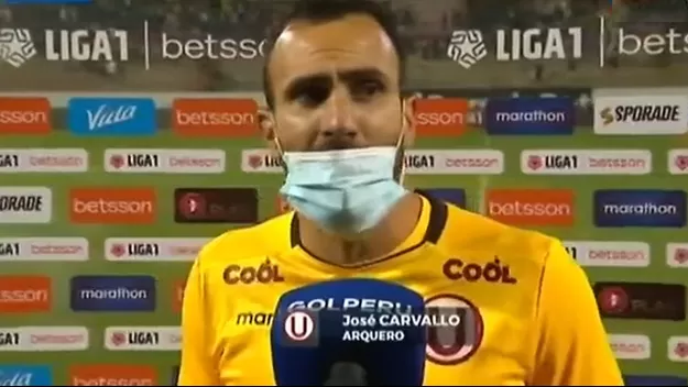 José Carvallo tras derrota de Universitario: Fue un muy buen espectáculo