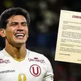 José Rivera respondió a comunicado de Universitario e hizo promesa a los hinchas