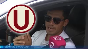José Rivera y la promesa a hinchas de Universitario previo al partido ante Alianza Atlético